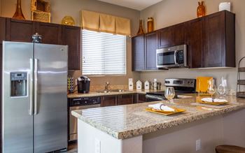 Kitchen at Villas at Chandler Heights, Chandler, AZ
